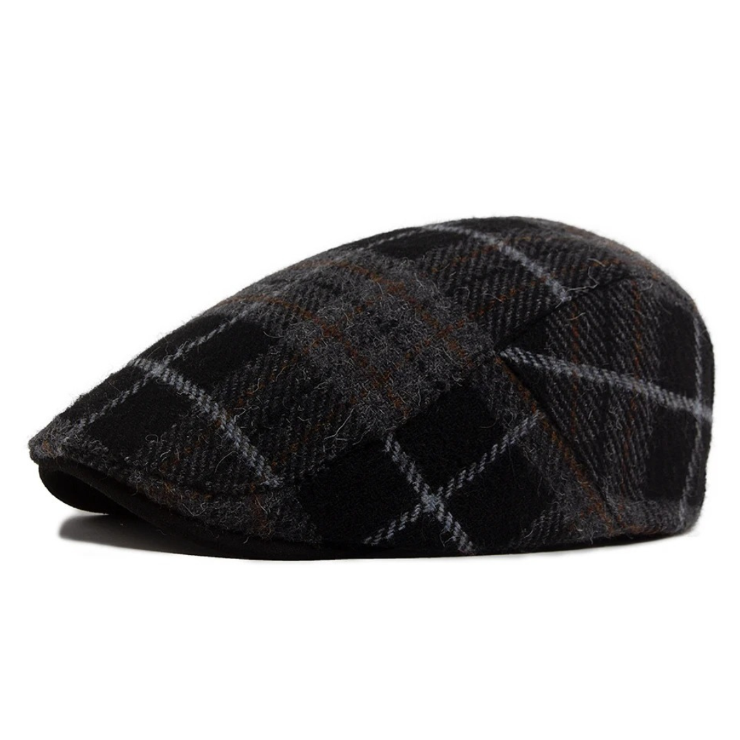 Buckingham Wool Flat Cap