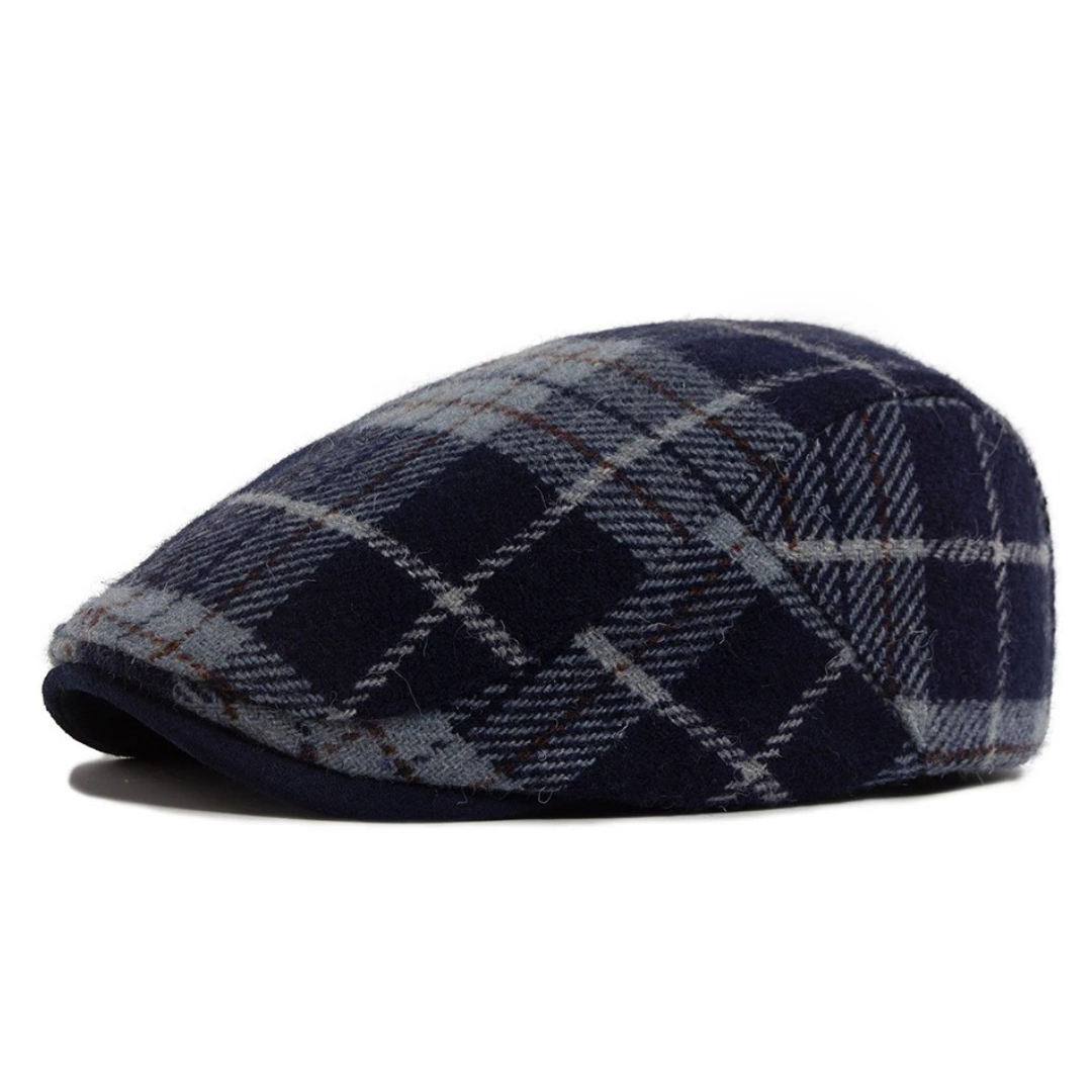 Buckingham Wool Flat Cap