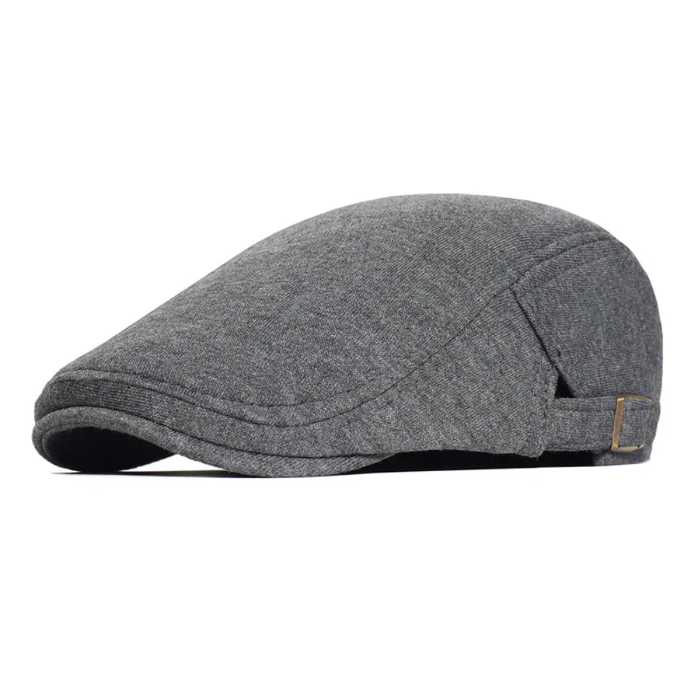 Exeter Organic Cotton Stretch Flat Cap