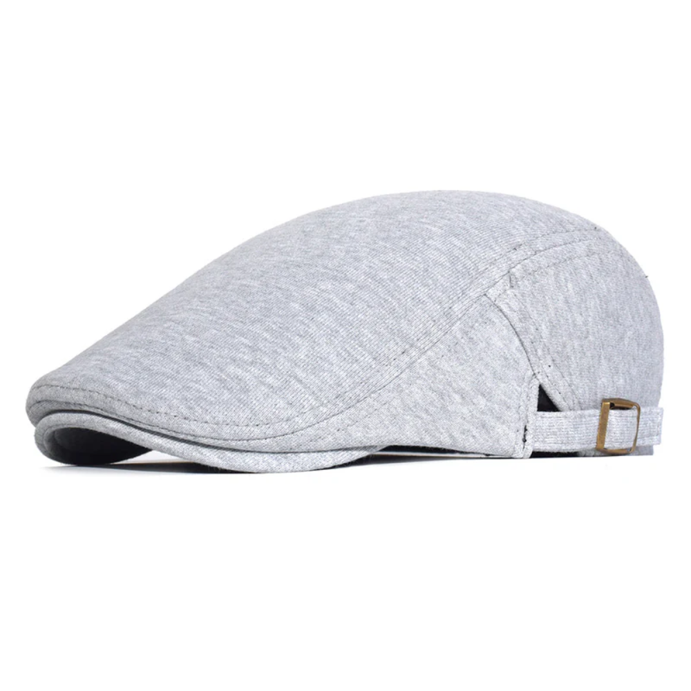 Exeter Organic Cotton Stretch Flat Cap