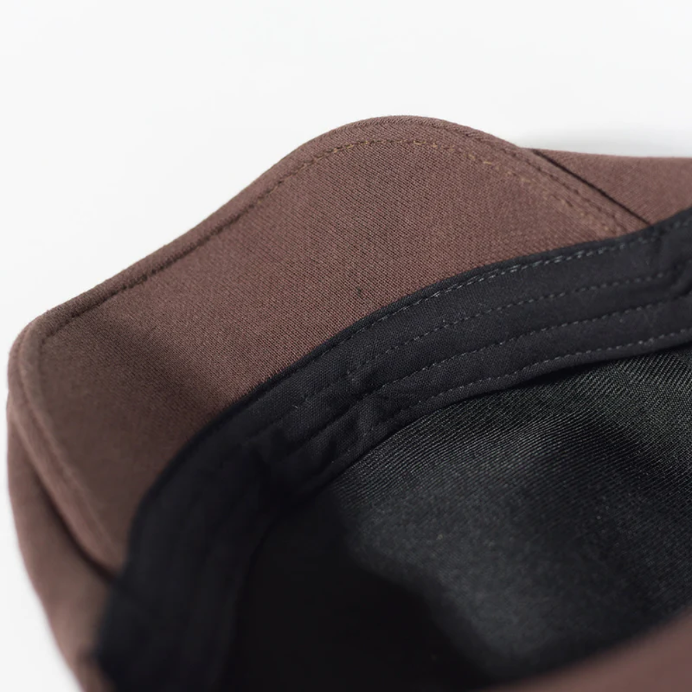 Exeter Organic Cotton Stretch Flat Cap