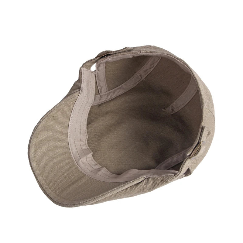 Somerset Cotton Flat Cap