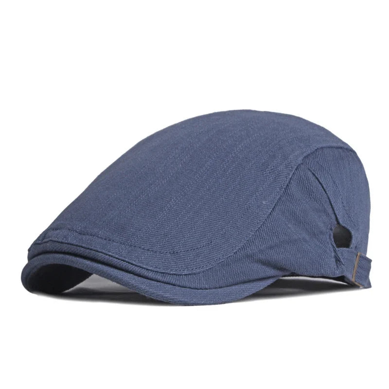 Somerset Cotton Flat Cap