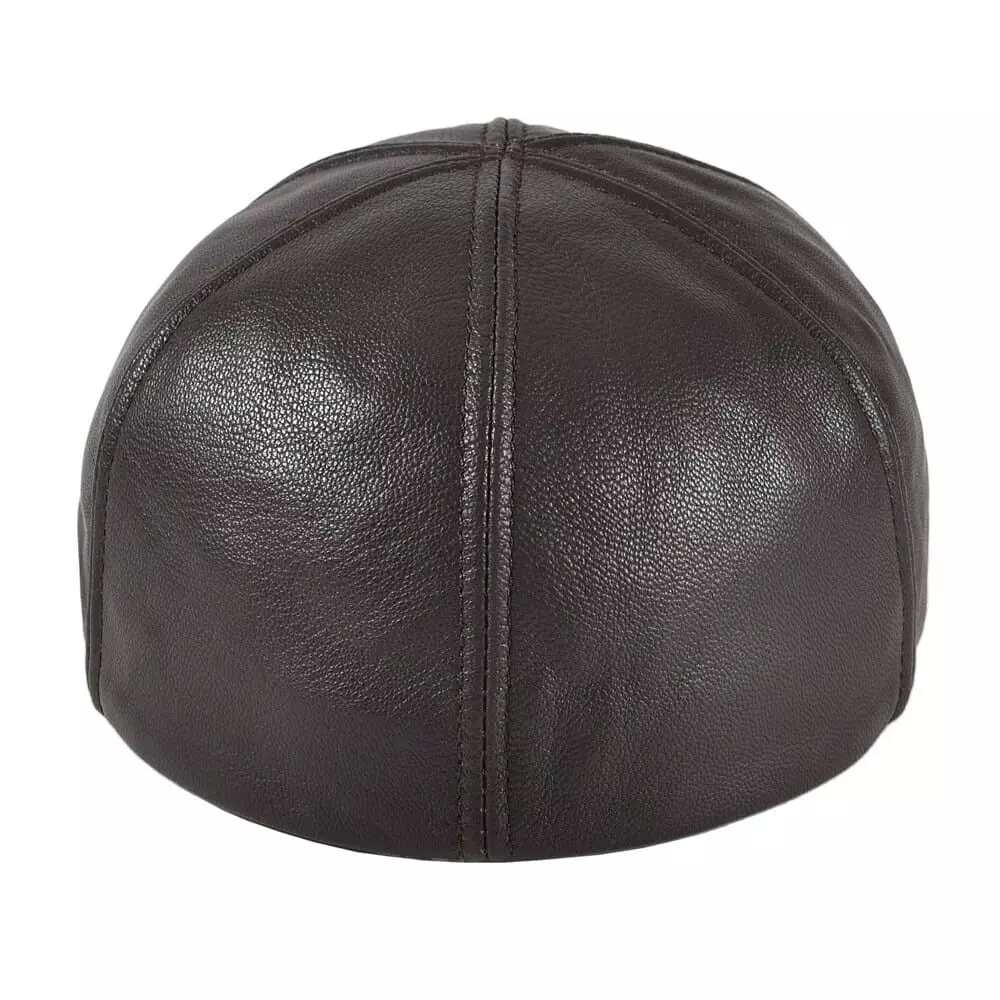 Winchester Genuine Leather Flat Cap
