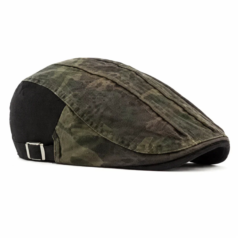 Windsor Camo Flat Cap