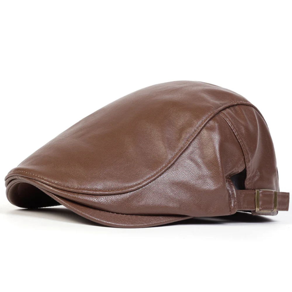 Bristol Leather Driver Cap