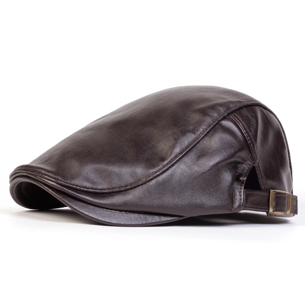 Bristol Leather Driver Cap