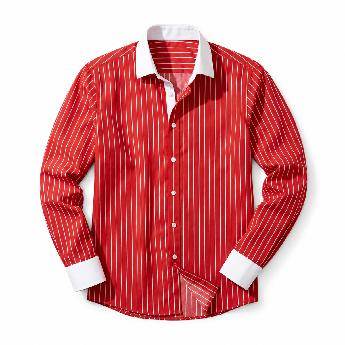 Men's Cotton Striped Knit Shirt