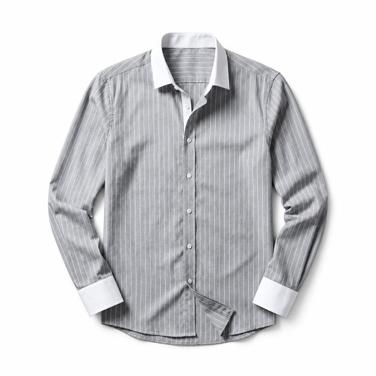 Men's Cotton Striped Knit Shirt