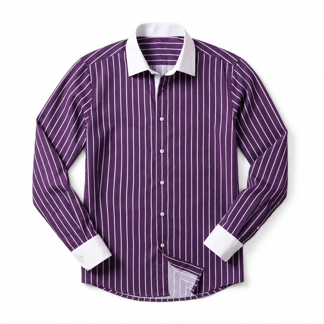 Men's Cotton Striped Knit Shirt