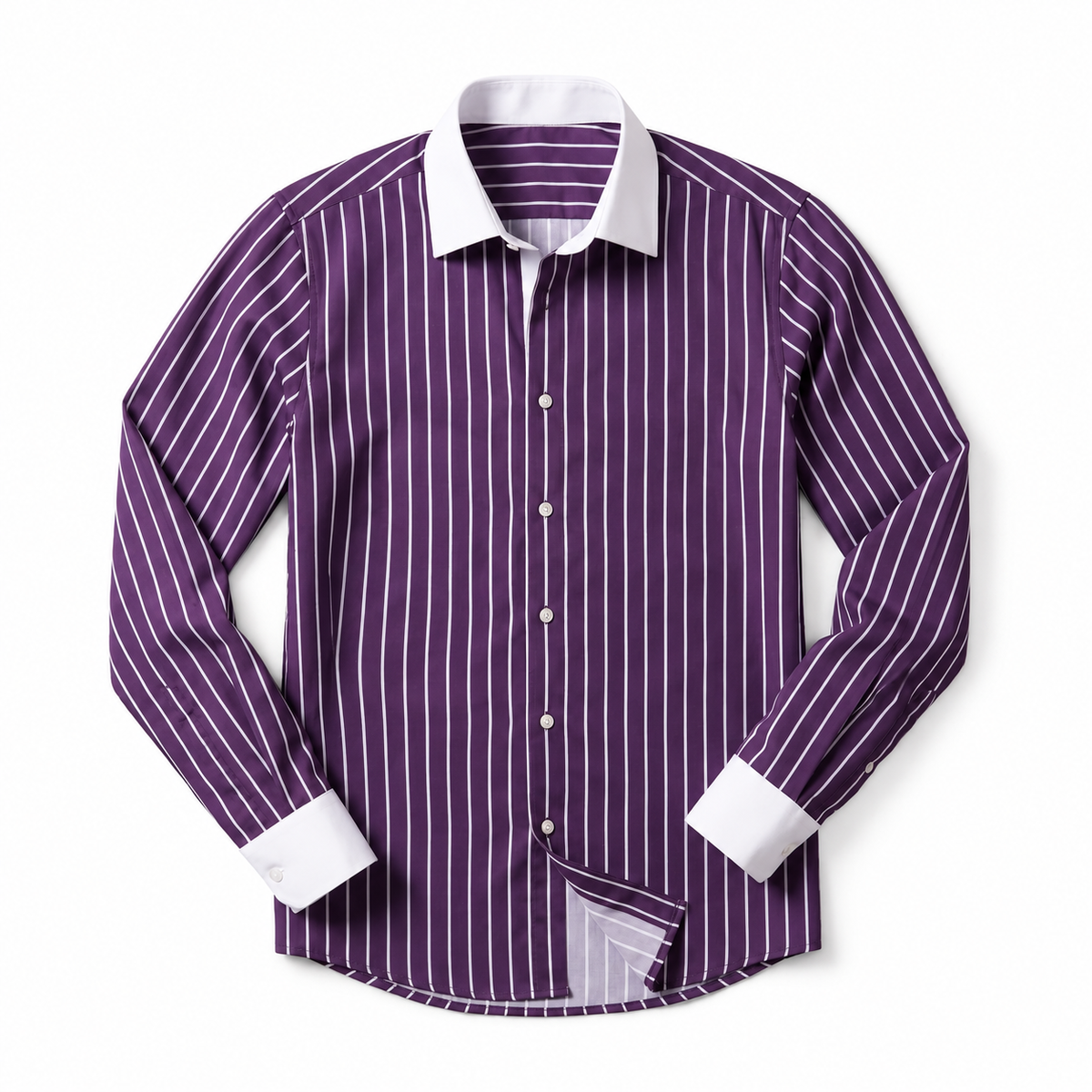 Men's Cotton Striped Knit Shirt