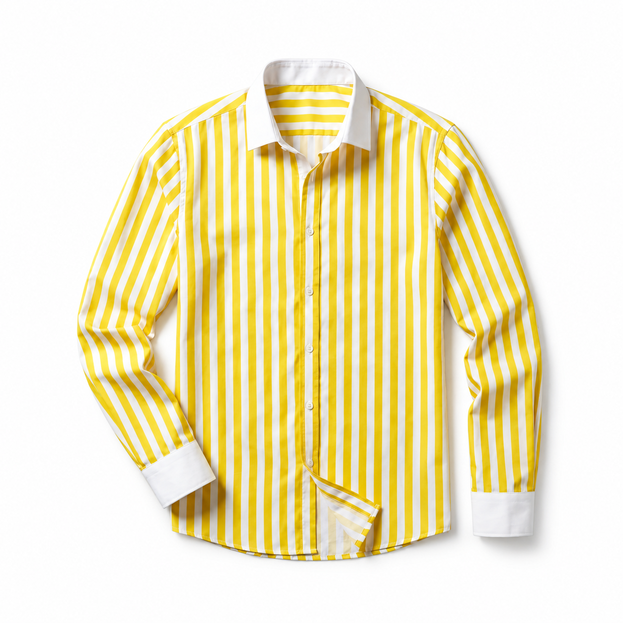 Men's Cotton Striped Knit Shirt