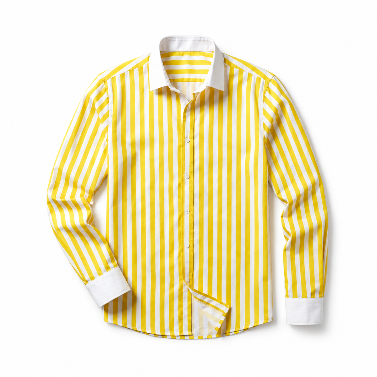 Men's Cotton Striped Knit Shirt