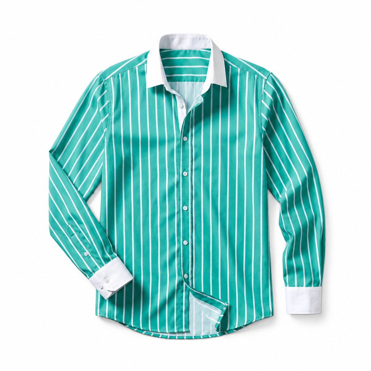 Men's Cotton Striped Knit Shirt