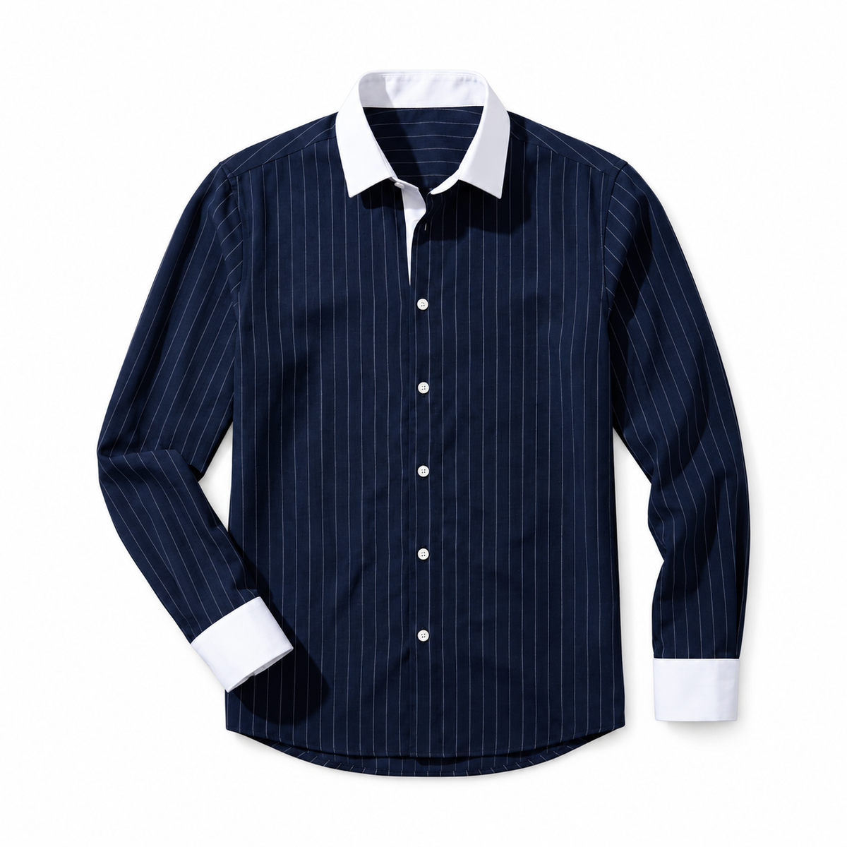 Men's Cotton Striped Knit Shirt