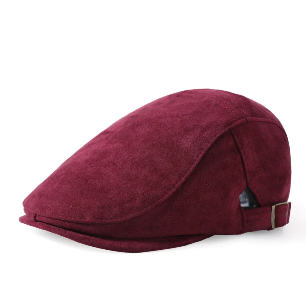 Kendal Suede Flat Cap