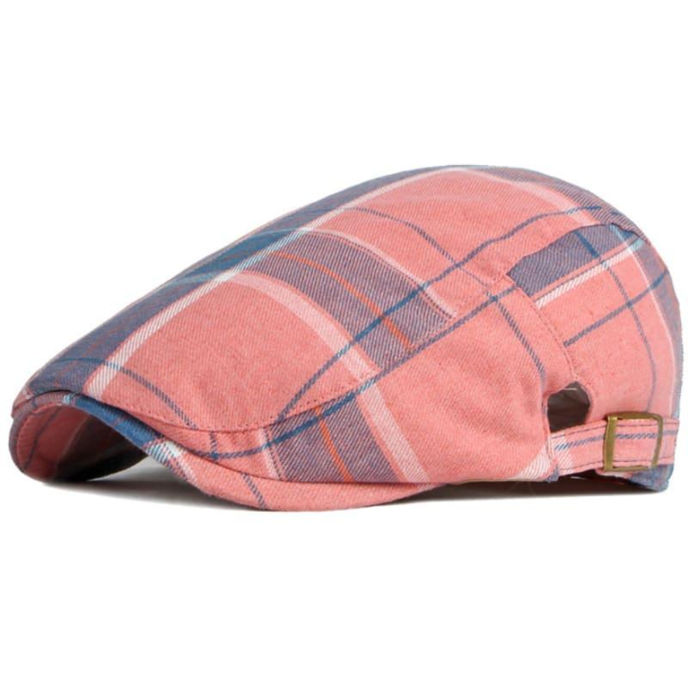 Stirling Tartan Cotton Flat Cap