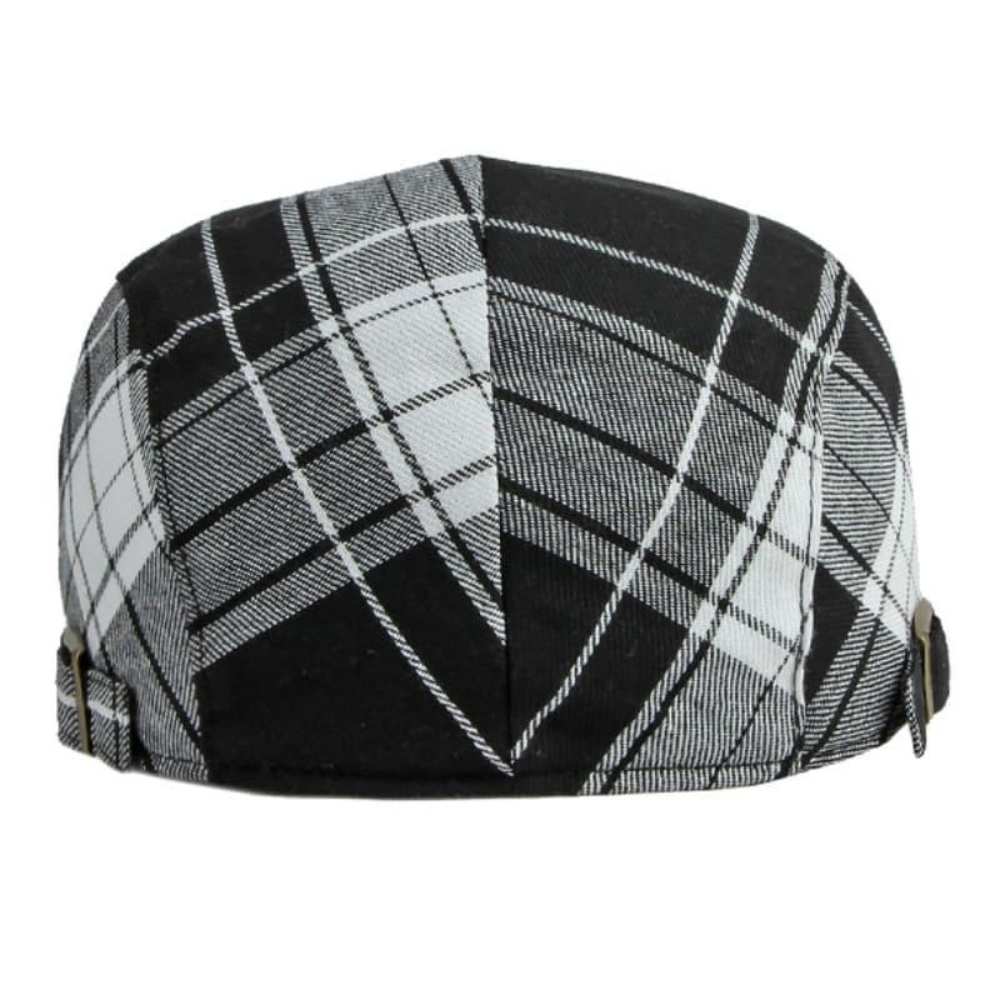 Stirling Tartan Cotton Flat Cap