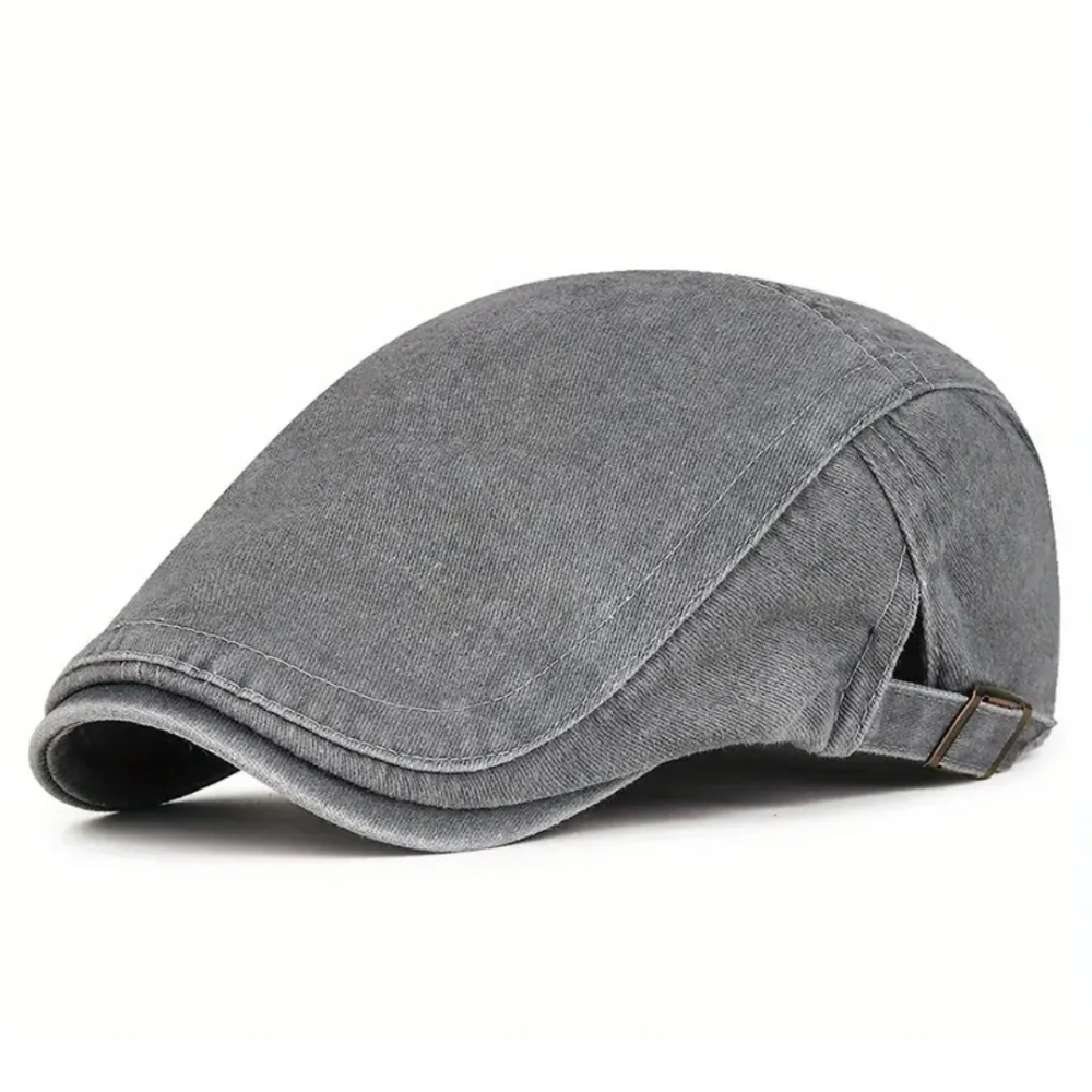 Ashford Washed Cotton Flat Cap