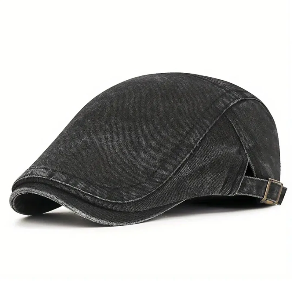 Ashford Washed Cotton Flat Cap