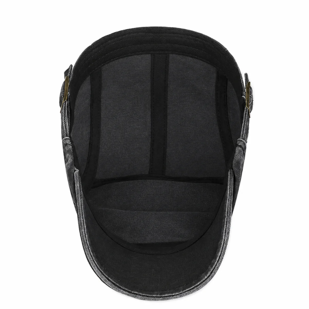 Ashford Washed Cotton Flat Cap