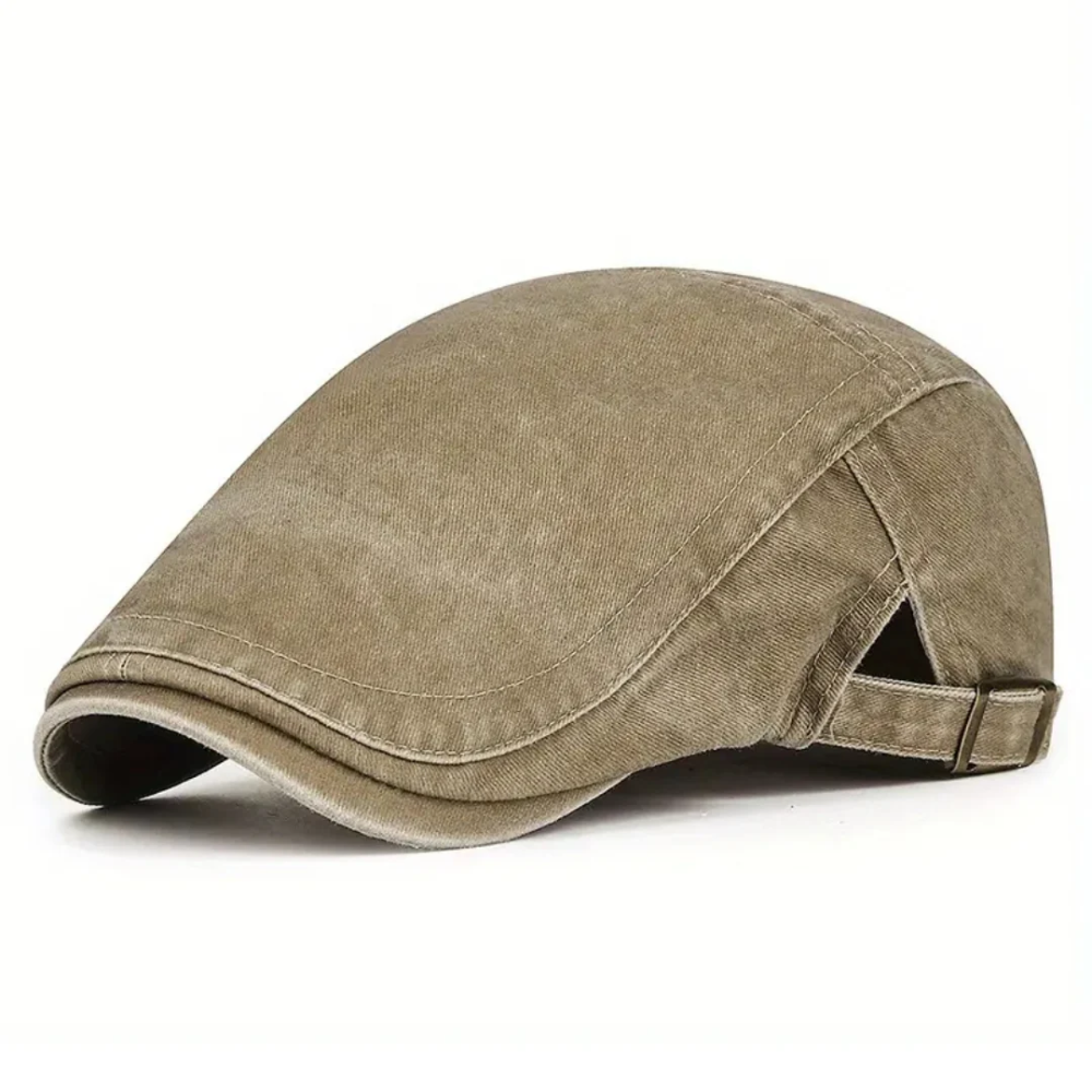 Ashford Washed Cotton Flat Cap