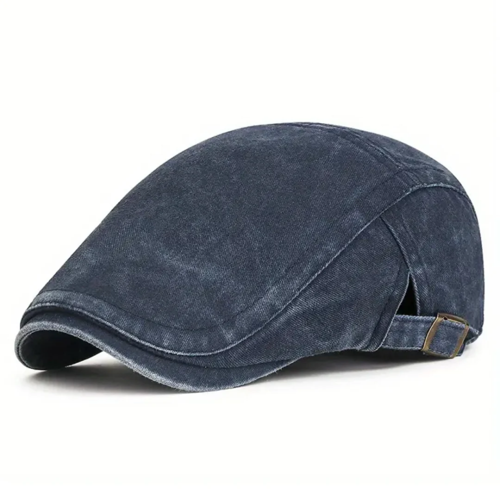 Ashford Washed Cotton Flat Cap