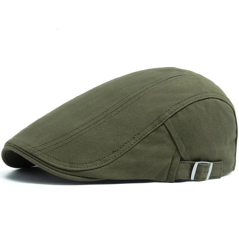 Kensington Twill Flat Cap
