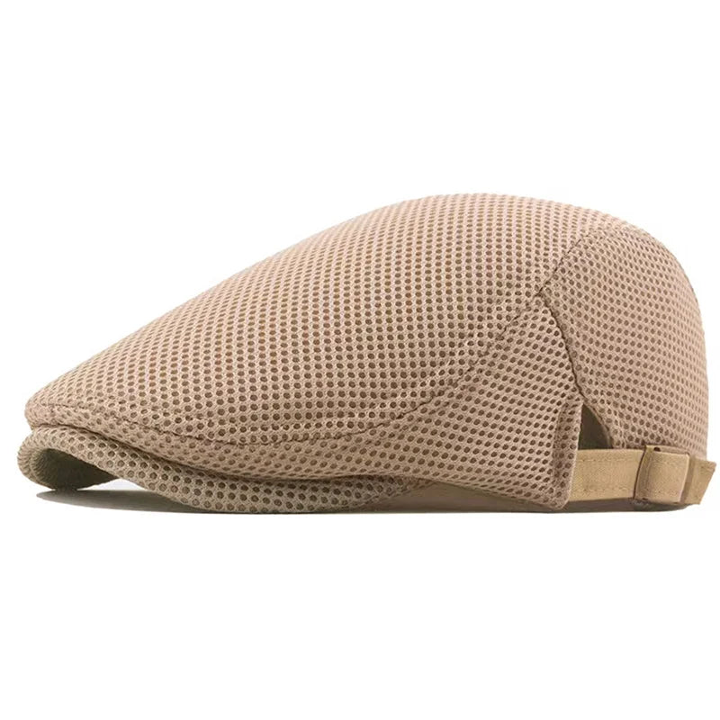 Brighton Mesh Flat Cap