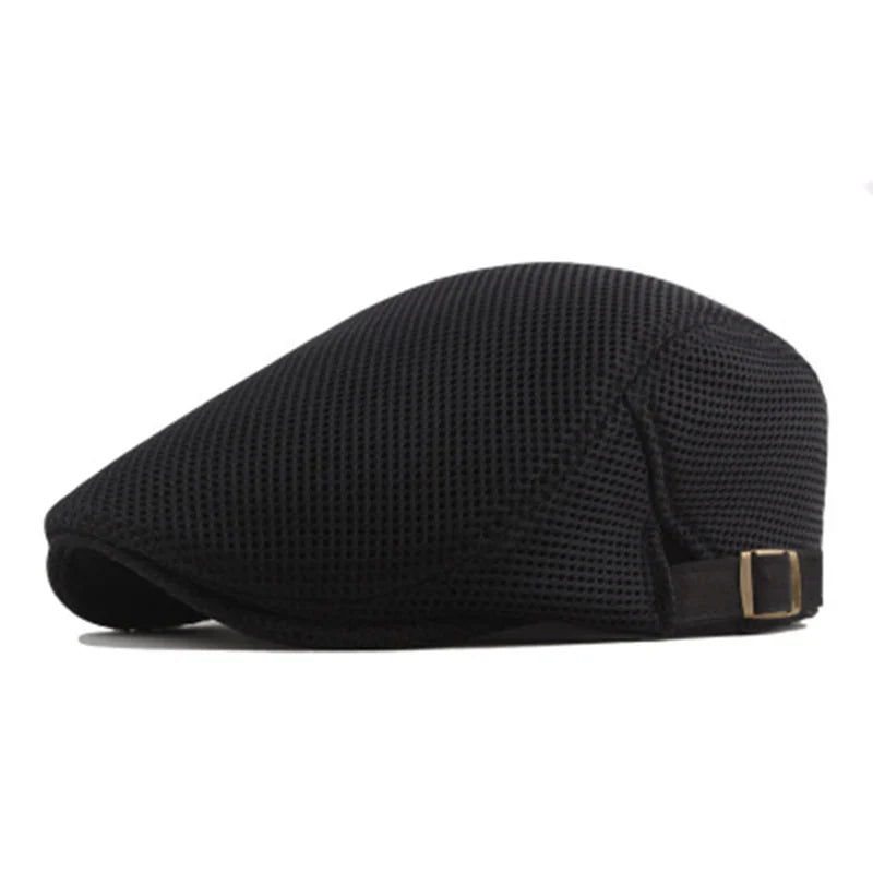 Brighton Mesh Flat Cap