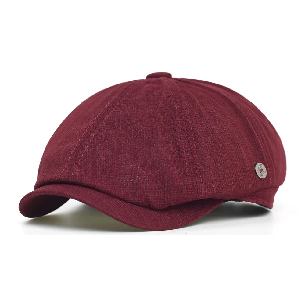 Men's Mesh Newsboy Cap