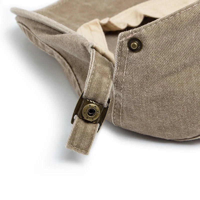 Camden Denim Flat Cap