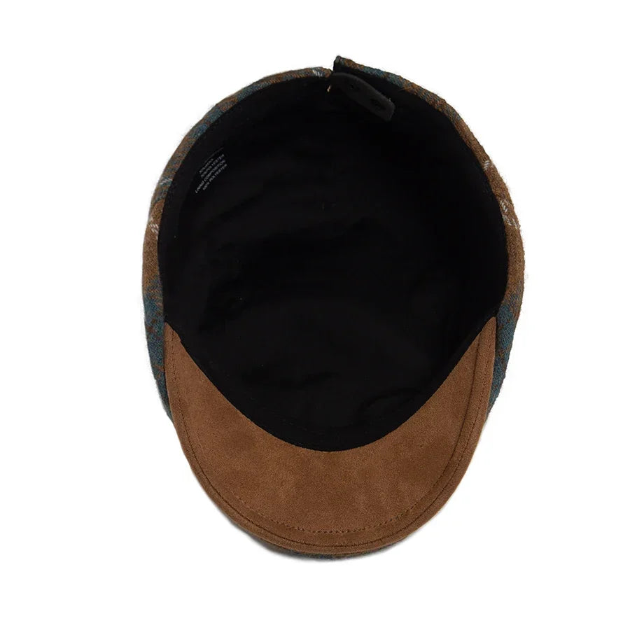 Buckingham Wool Flat Cap