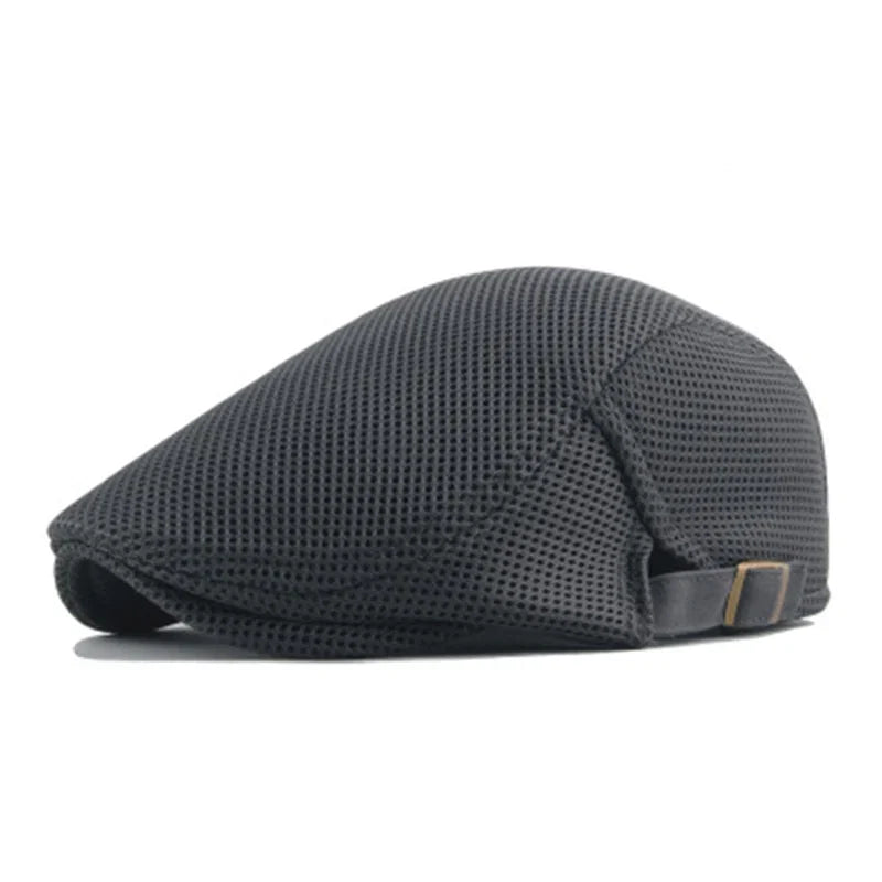 Brighton Mesh Flat Cap