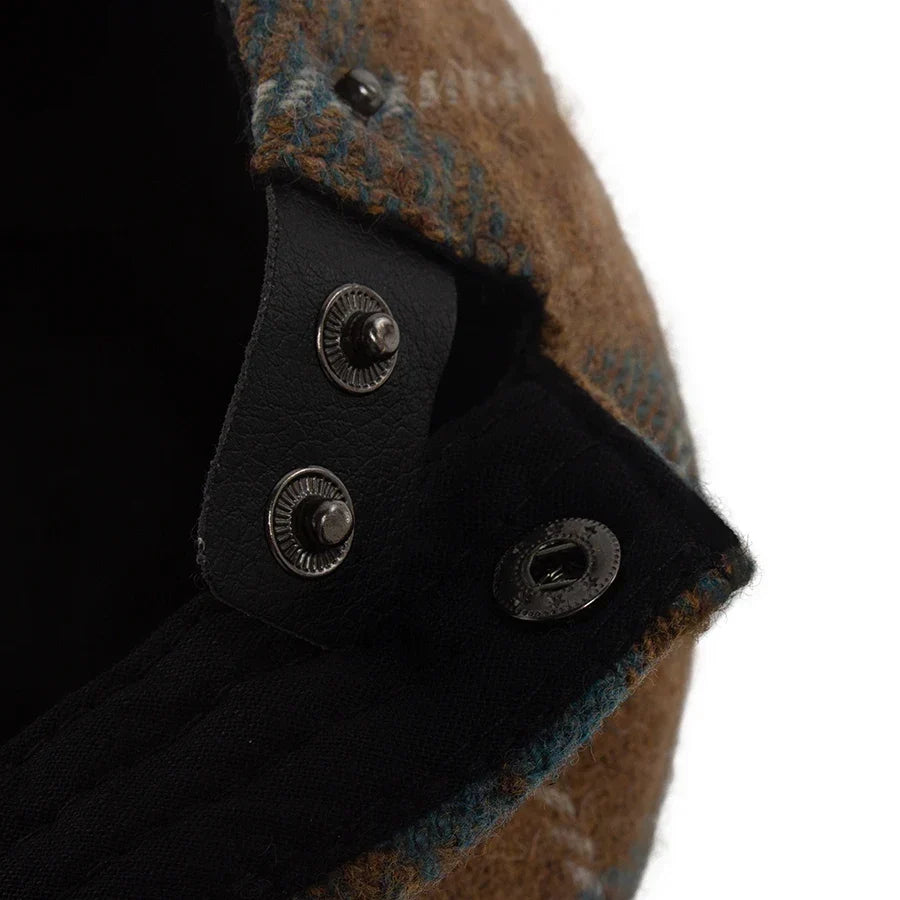 Buckingham Wool Flat Cap