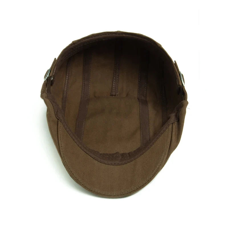 Kensington Twill Flat Cap