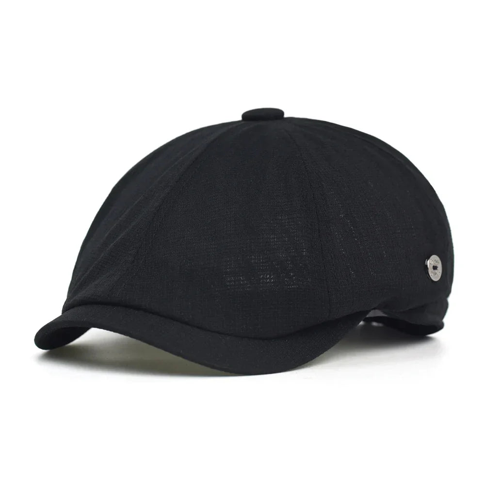 Men's Mesh Newsboy Cap
