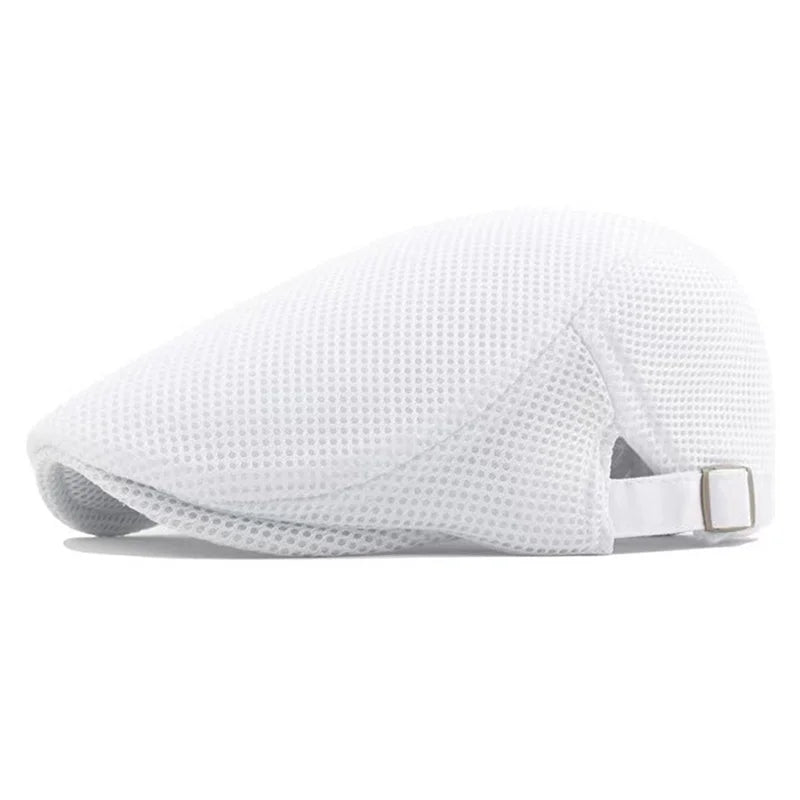 Brighton Mesh Flat Cap