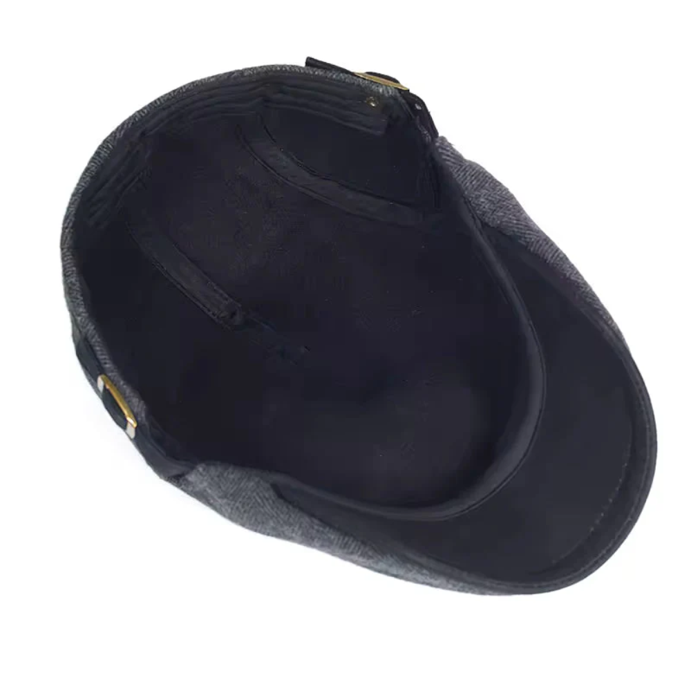 Men's Wool Flat Cap