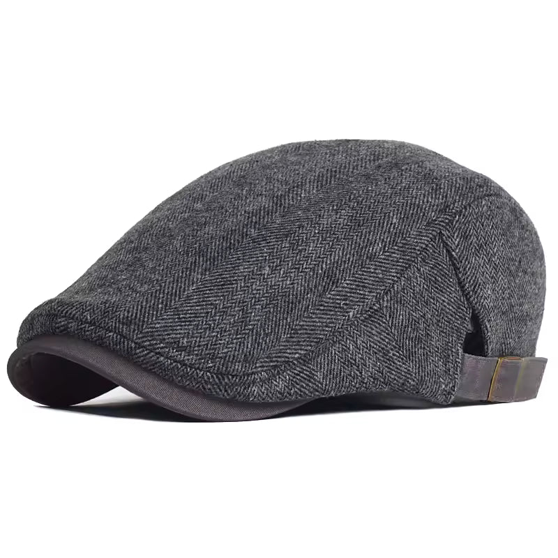 Men's Wool Flat Cap