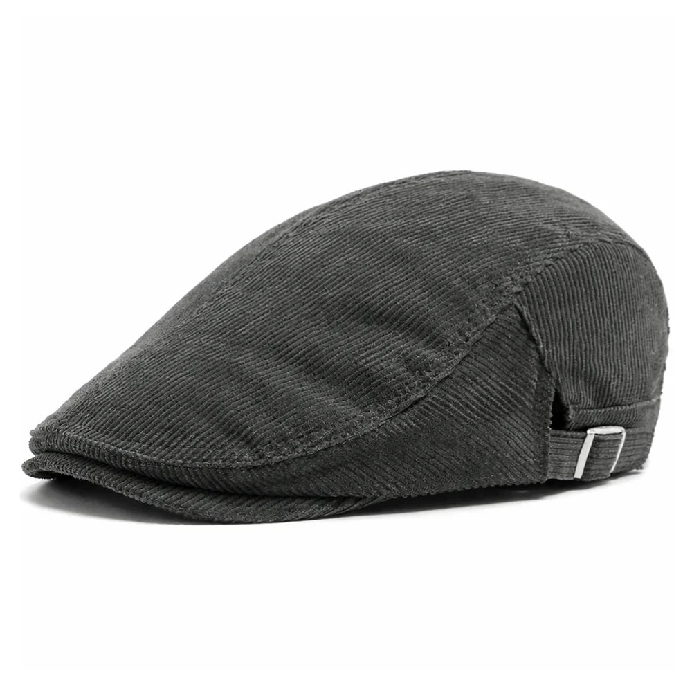 Lincoln Corduroy Flat Cap