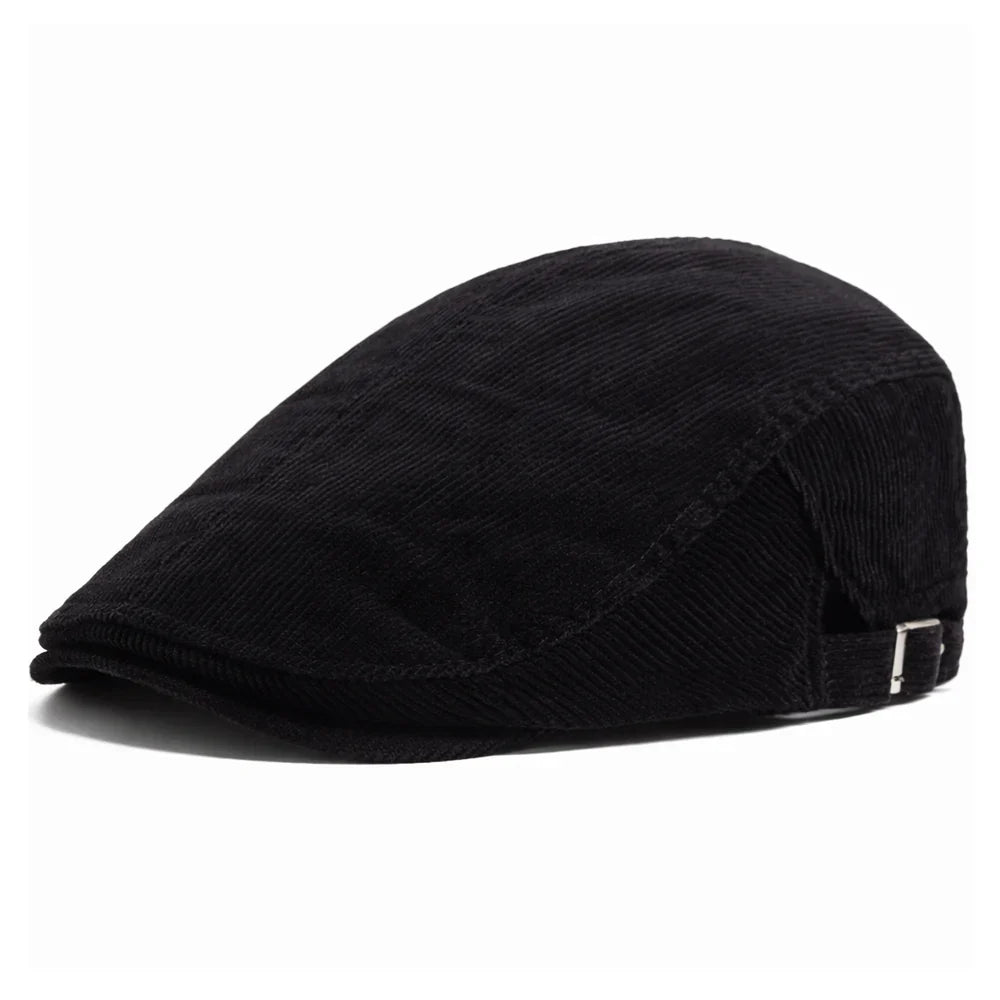 Lincoln Corduroy Flat Cap