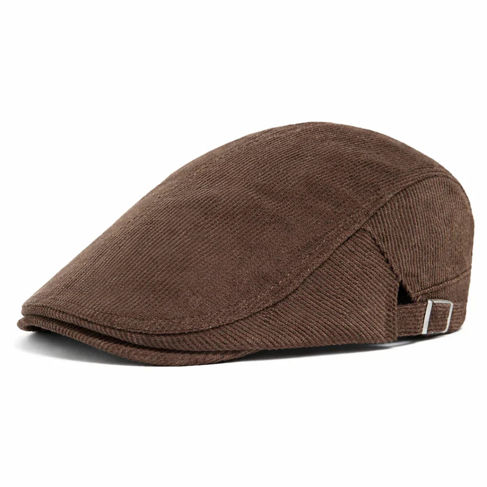 Lincoln Corduroy Flat Cap