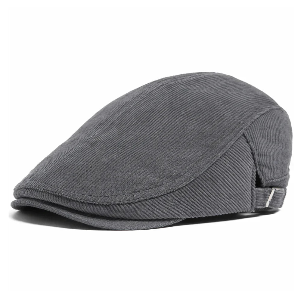Lincoln Corduroy Flat Cap