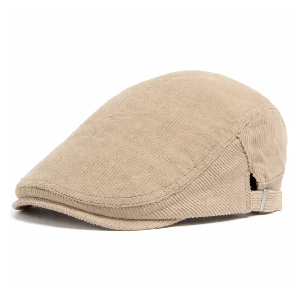 Lincoln Corduroy Flat Cap